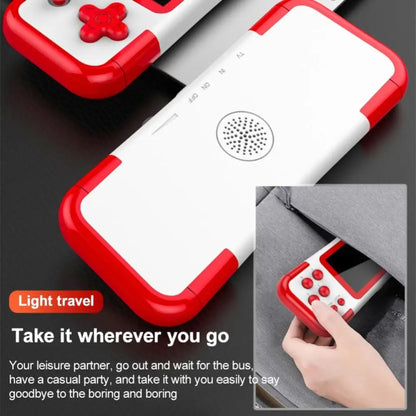 A12 3.0-inch HD Colorful Screen Retro Handheld Game Console with 666 Built-in Games, Model: Double Red White - Pocket Console by buy2fix | Online Shopping UK | buy2fix