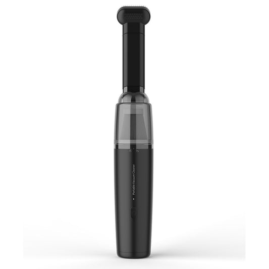 Mini Portable Detachable Wireless Handheld Powerful Car Vacuum Cleaner, Style: Plastic Filter (Black) - Vacuum Cleaner by buy2fix | Online Shopping UK | buy2fix