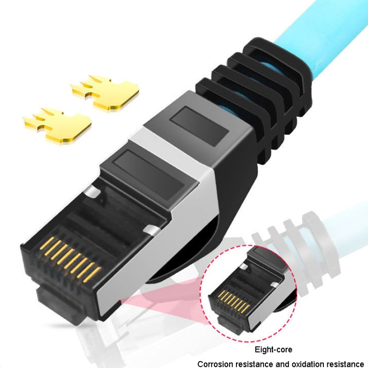 0.3m CAT5 Double Shielded Gigabit Industrial Ethernet Cable High Speed Broadband Cable - Lan Cable and Tools by buy2fix | Online Shopping UK | buy2fix