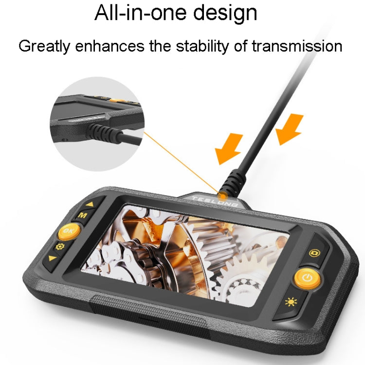 Teslong TS43S HD Camera Probe 4.3 Inch Screen All-In-One Industrial Borescope Auto Repair Tools, Specification: 5.5mm Single Lens -  by Teslong | Online Shopping UK | buy2fix