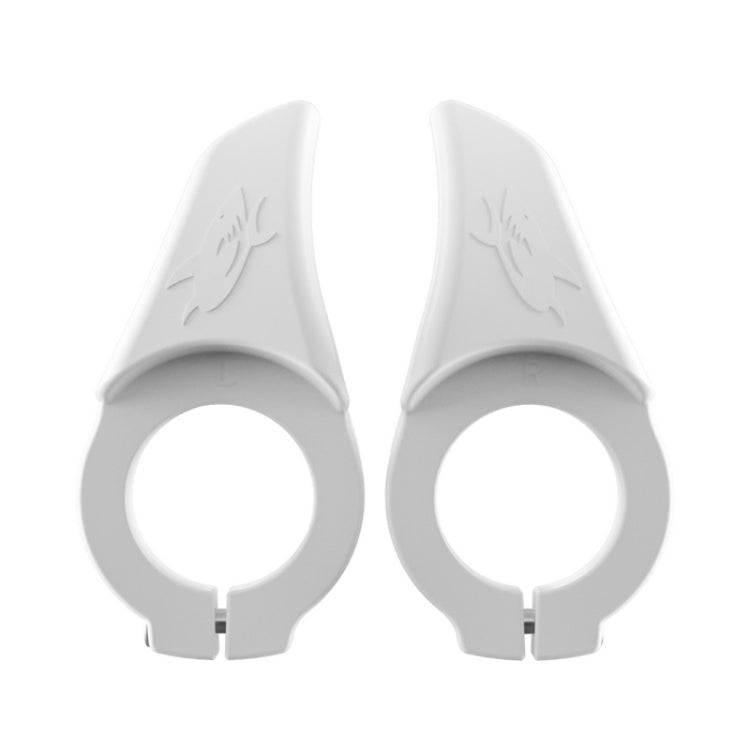 ENLEE S-10 1pair Mountain Bike Universal Cowl Grips Bicycle Grip Accessories Cycling Gear(White) - Bicycle Grips by ENLEE | Online Shopping UK | buy2fix