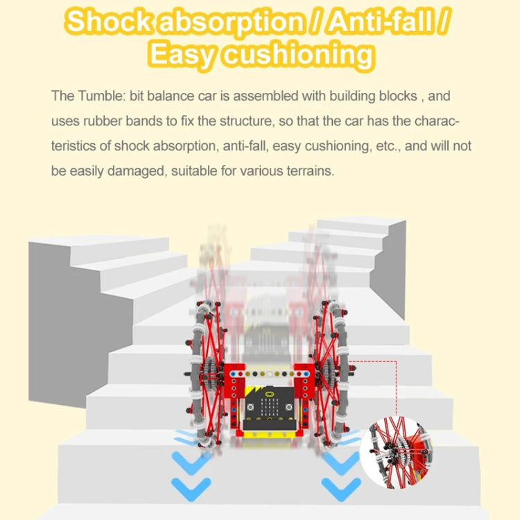 Yahboom Micro: Bit Self-Balancing Block Building Programmable APP Control Robot Kit, Spec: Tumblebit Superbit - Components Kits by Yahboom | Online Shopping UK | buy2fix