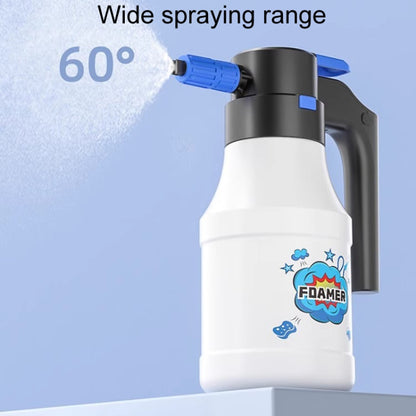 SUITU ST-6322 1.5L Car Washing Electrical Foam Sprayer Rechargeable Automobile Foam Pot(White) - Car washing supplies by SUITU | Online Shopping UK | buy2fix