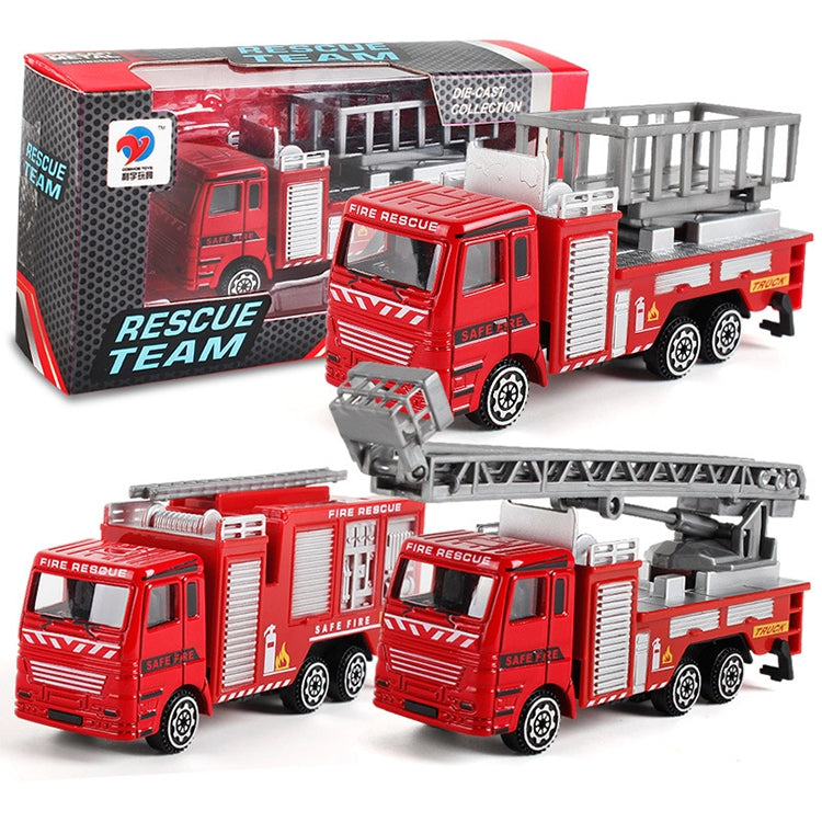 3 PCS Model Car Toy Construction Engineering Vehicles, Random Style Delivery - DIY Developmental Toys by buy2fix | Online Shopping UK | buy2fix