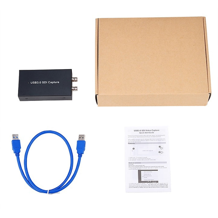EZCAP262 USB 3.0 UVC SDI Video Capture(Black) - Video Capture Solutions by Ezcap | Online Shopping UK | buy2fix