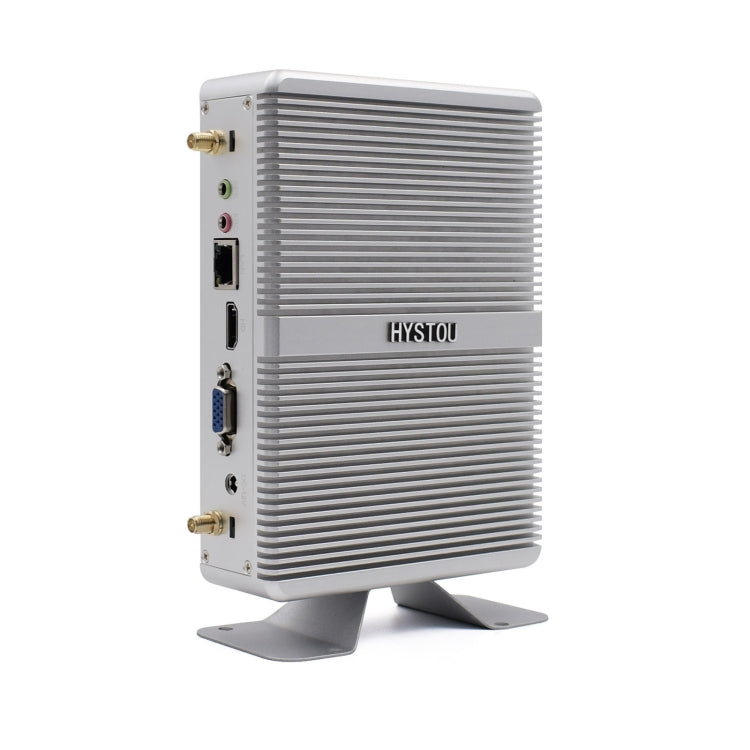 HYSTOU H2 Windows / Linux System Mini PC, Intel Core I3-7167U Dual Core Four Threads up to 2.80GHz, Support mSATA 3.0, 16GB RAM DDR4 + 256GB SSD 500GB HDD (White) - Windows Mini PCs by HYSTOU | Online Shopping UK | buy2fix