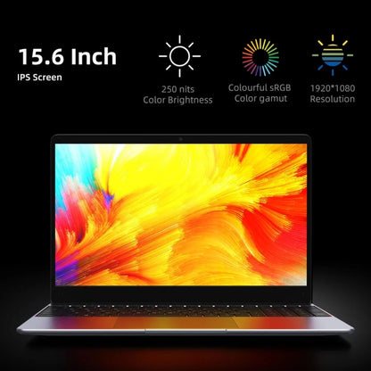 CHUWI HeroBook Plus, 15.6 inch, 8GB+256GB, Windows 10, Intel Celeron J4125 Quad Core up to 2.7GHz, Support WiFi / Bluetooth / TF Card Extension / Mini HDMI (Dark Gray) - CHUWI by CHUWI | Online Shopping UK | buy2fix