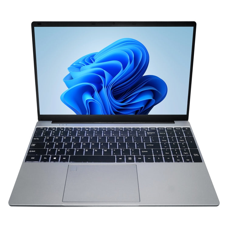 HONGSAMDE HSD1509 Notebook, 15.6 inch, 16GB+256GB, Windows 11 Intel Celeron N5095 Quad Core, Support TF Card & WiFi & BT & HDMI, US Plug (Silver Grey) - HONGSAMDE by Hongsamde | Online Shopping UK | buy2fix