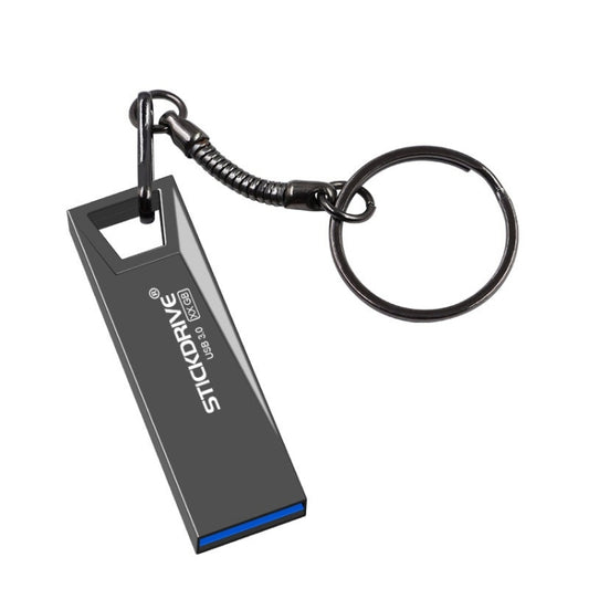 STICKDRIVE 128GB USB 3.0 High Speed Mini Metal U Disk (Black) - USB Flash Drives by STICKDRIVE | Online Shopping UK | buy2fix